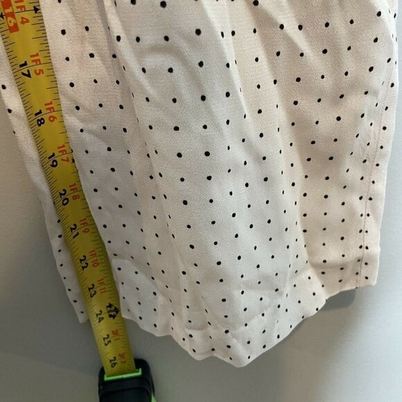 NWT Tart Collections Evan Polka Dot Cropped Pants Size Large Nude Black - Picture 9 of 12